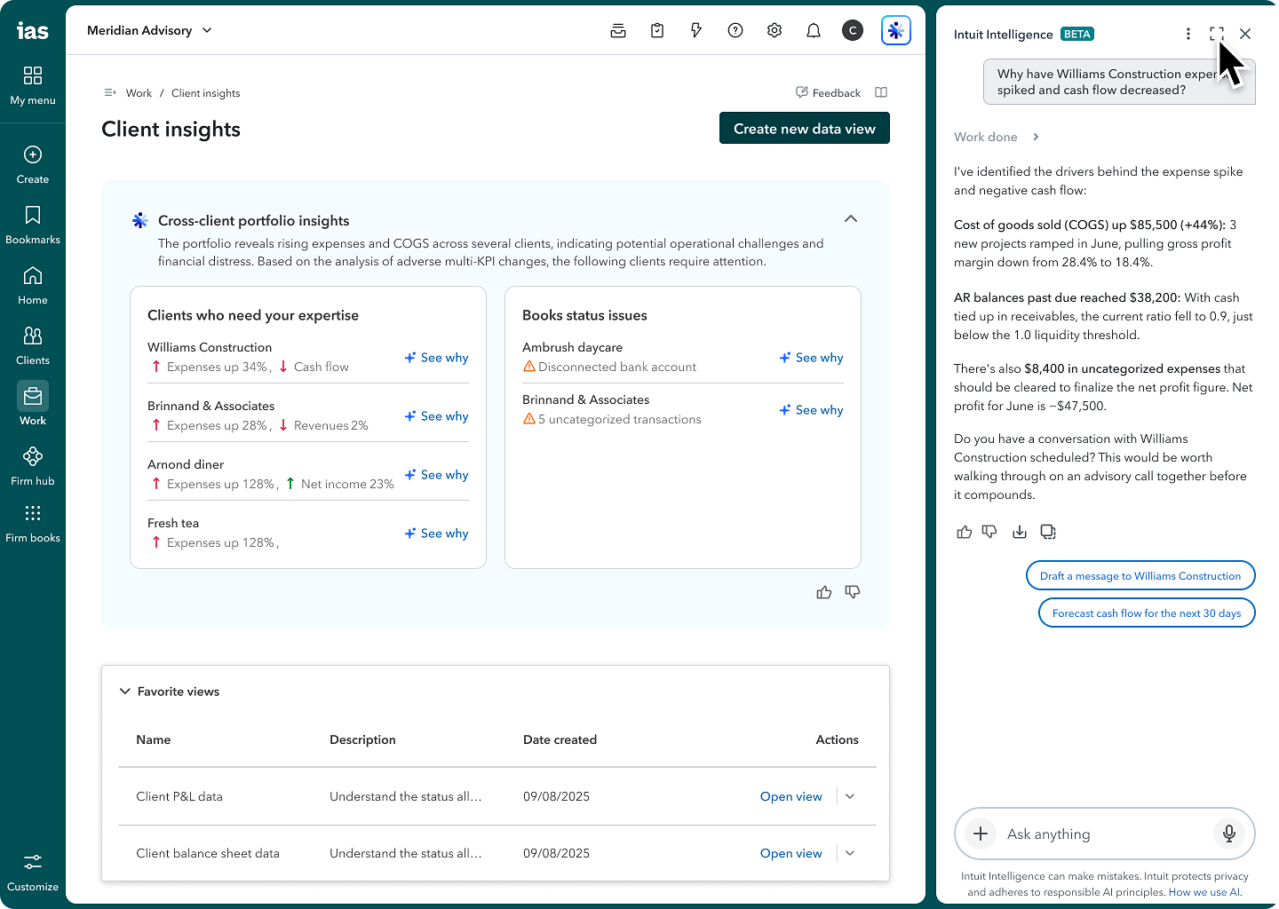 IAS Cross Client Insights example