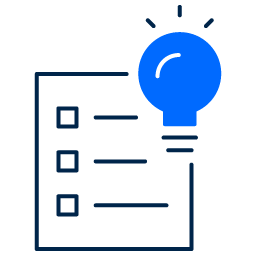 A blue notebook with a picture of a computer keyboard.