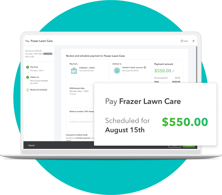 QuickBooks Bill Pay QuickBooks Bill Pay
