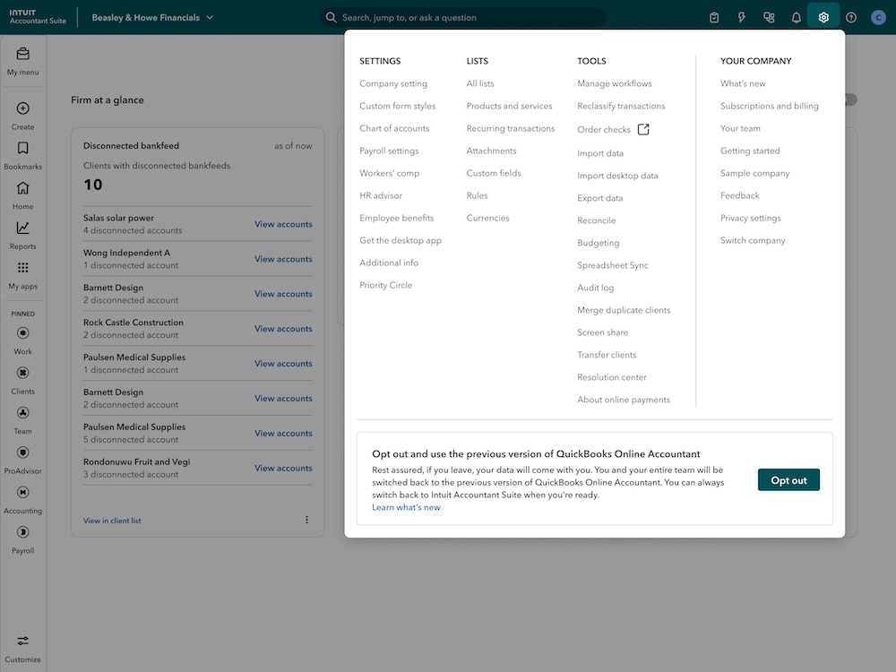 Intuit Accountant Suite: Everything you need to Know to boost efficiency, streamline operations, and help you make faster, more confident decisions.