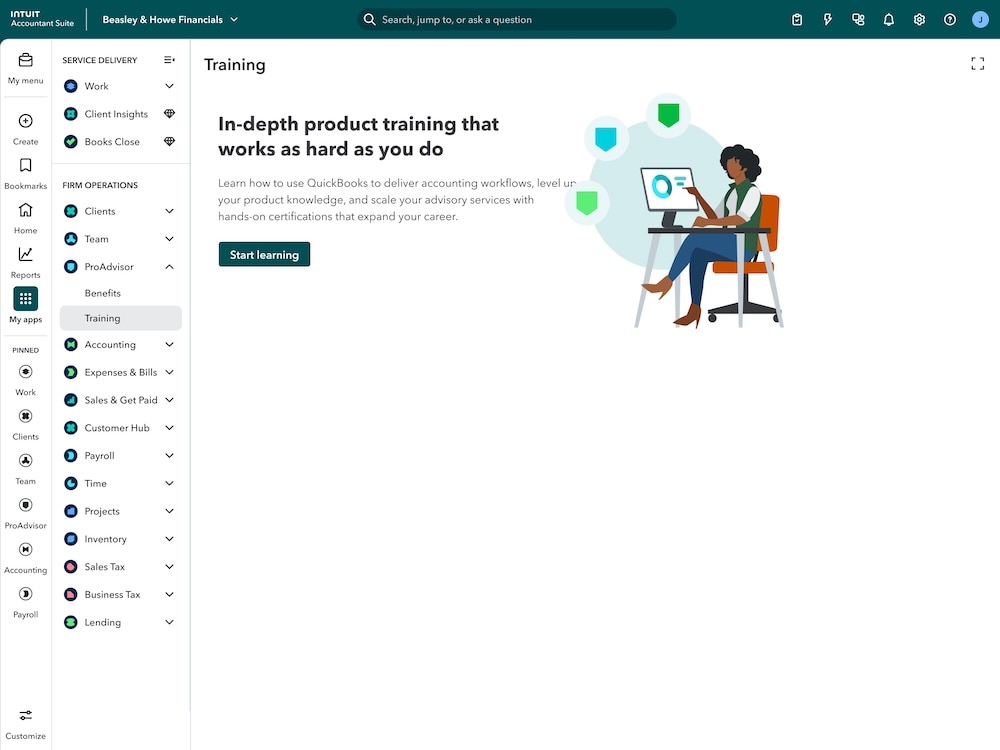 QuickBooks Online Accountant vs. Intuit Accountant Suite: A guide to the new look and features.