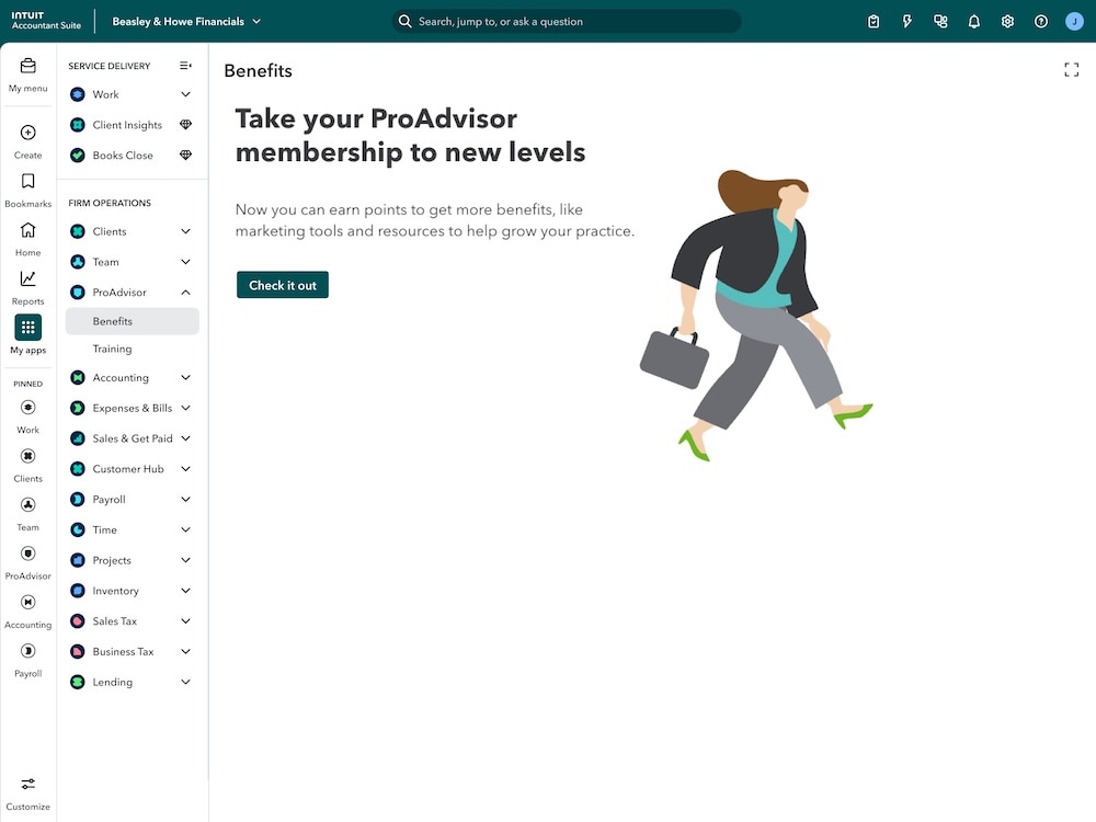 QuickBooks Online Accountant vs. Intuit Accountant Suite: A guide to the new look and features.