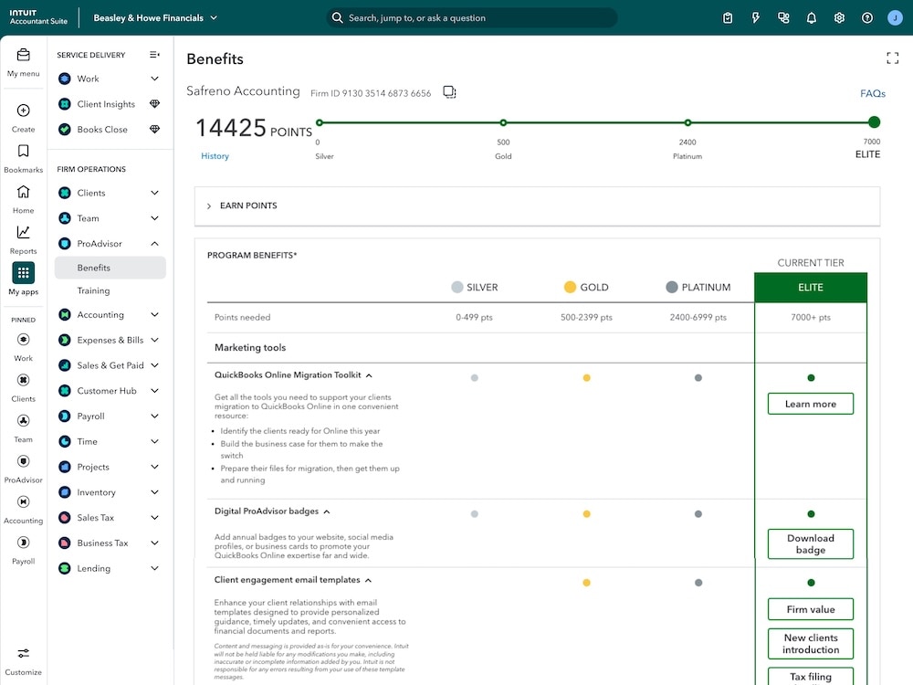QuickBooks Online Accountant vs. Intuit Accountant Suite: A guide to the new look and features.