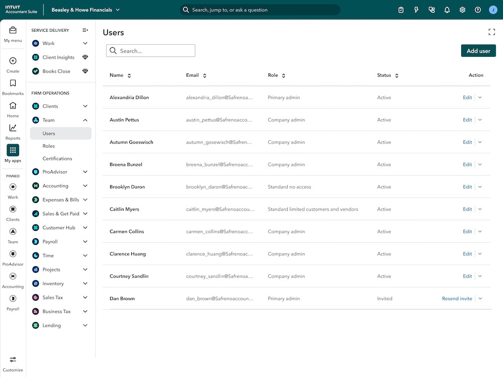 QuickBooks Online Accountant vs. Intuit Accountant Suite: A guide to the new look and features.