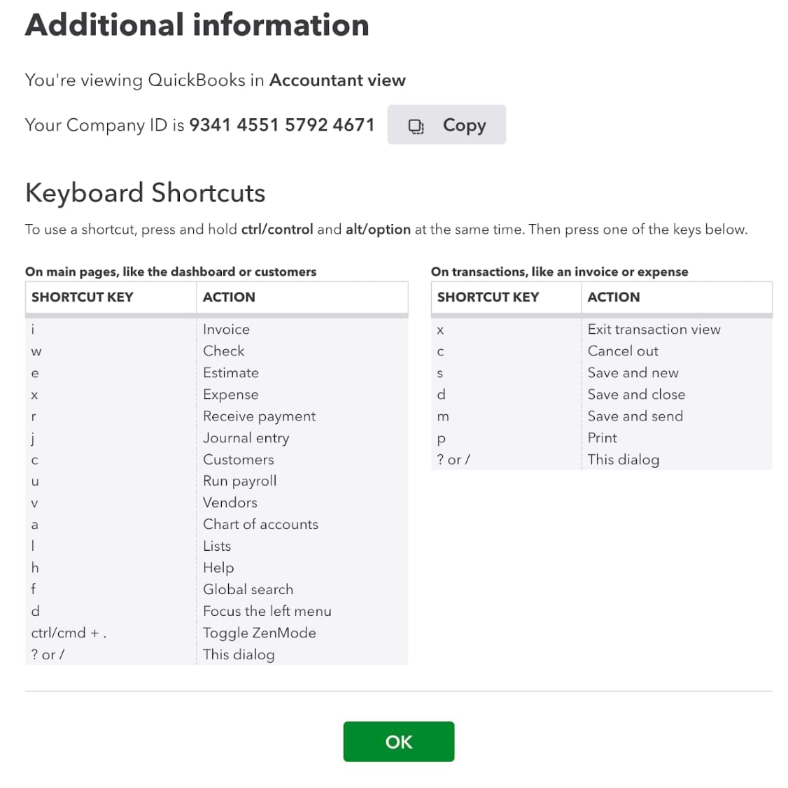 Maximize your productivity with QuickBooks Online shortcuts.