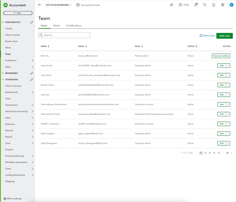QuickBooks Online Accountant vs. Intuit Accountant Suite: A guide to the new look and features.