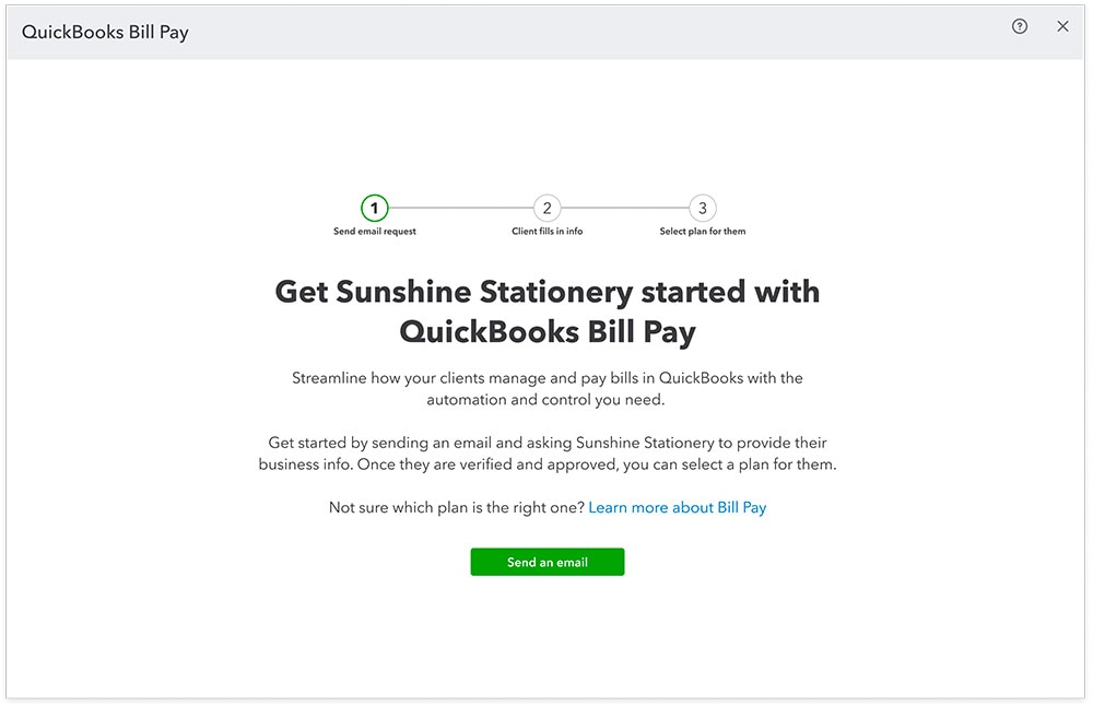 QuickBooks Bill Pay