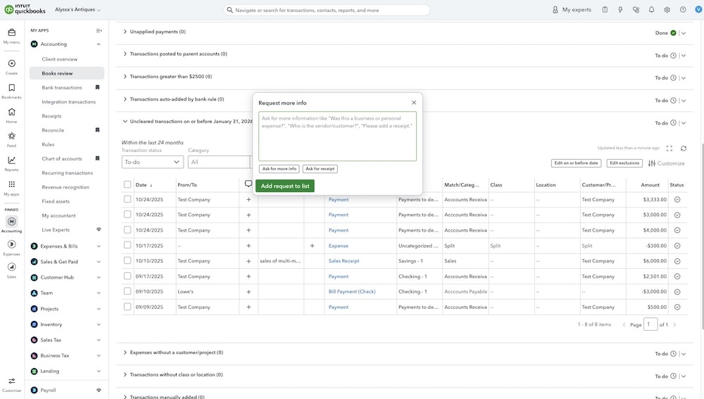 Collaboration on AI accounting.