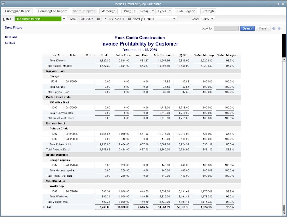 QuickBooks Desktop improvements