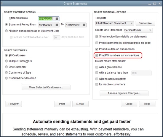 QuickBooks Desktop improvements