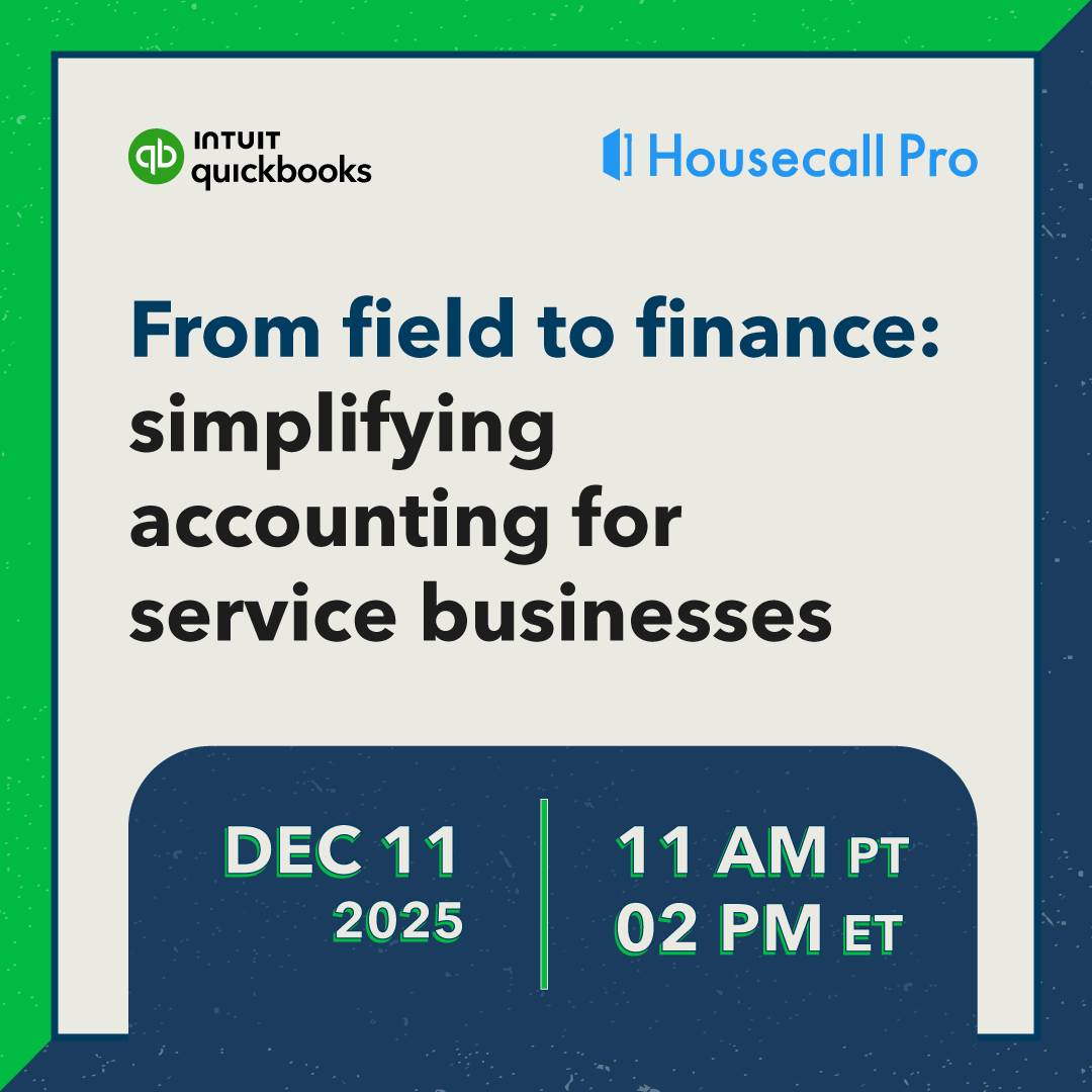 From field to finance: Simplifying accounting for service businesses.