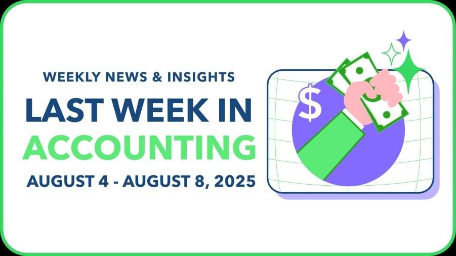 Last week in accounting August 4-8.