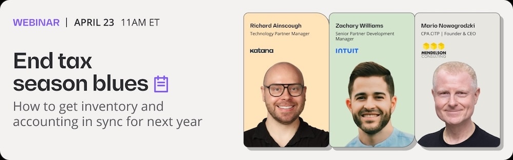 Webinar Announcement: End Tax Season Blues Event.