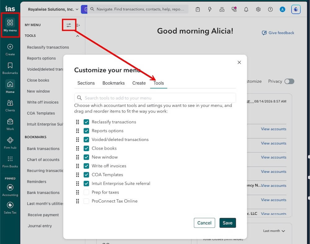 Take 10 minutes to make 3 simple changes: 6+ customizations to supercharge your QuickBooks Online workflow.